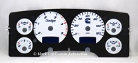 02-05 Dodge Ram Custom Gauge Face